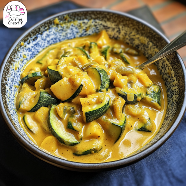 Courgettes au Lait de Coco et Curry – Cuisine Creatif