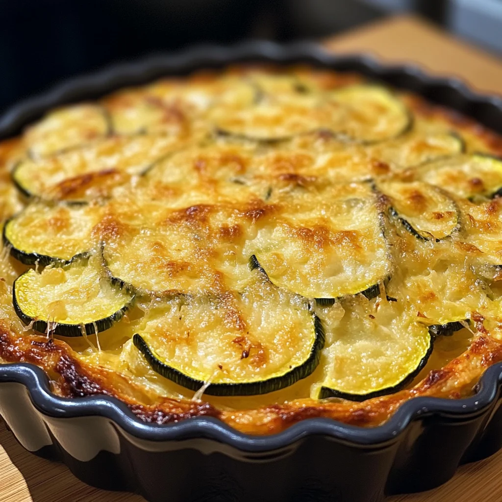 Flans de courgettes au fromage tout légers