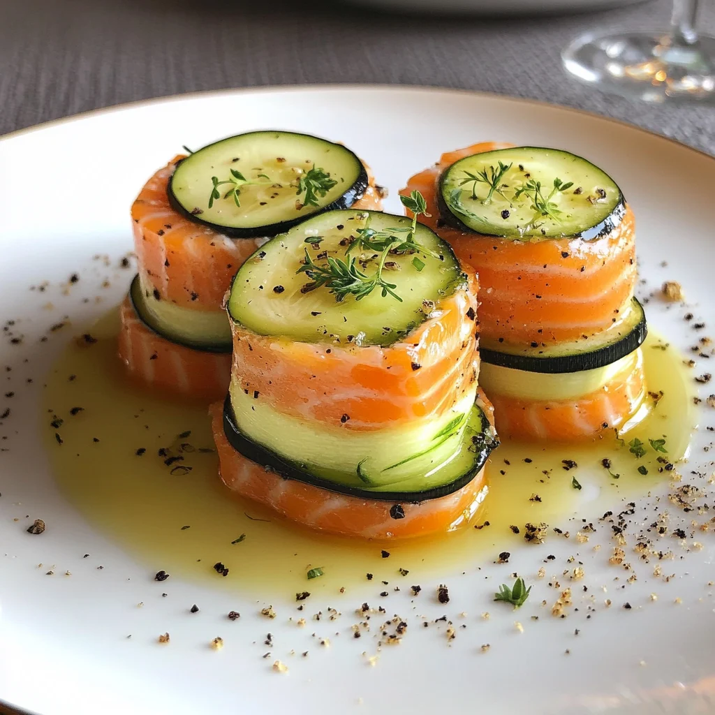 Flan léger courgettes & saumon fumé