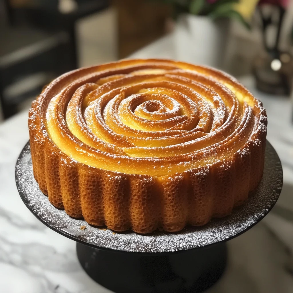 Gâteau à la crème fraîche