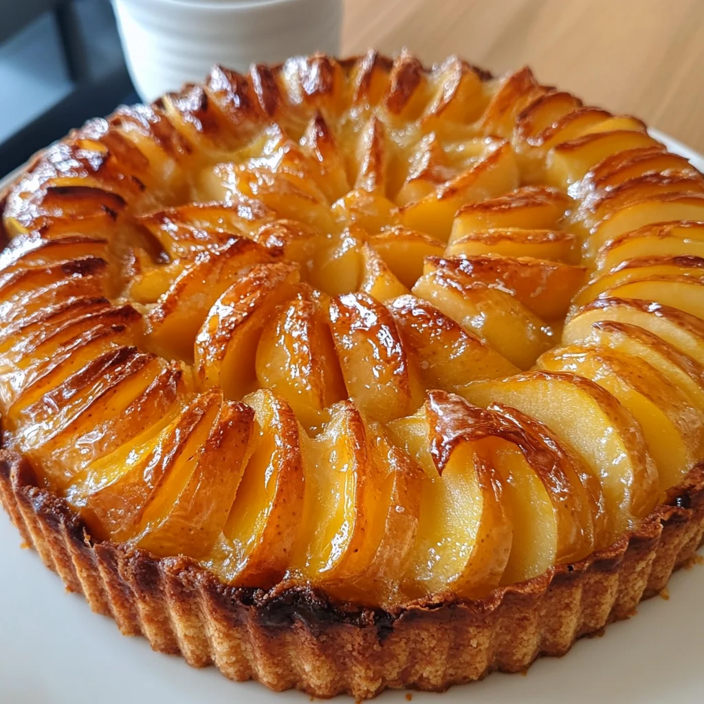 Gâteau aux pommes à la poêle