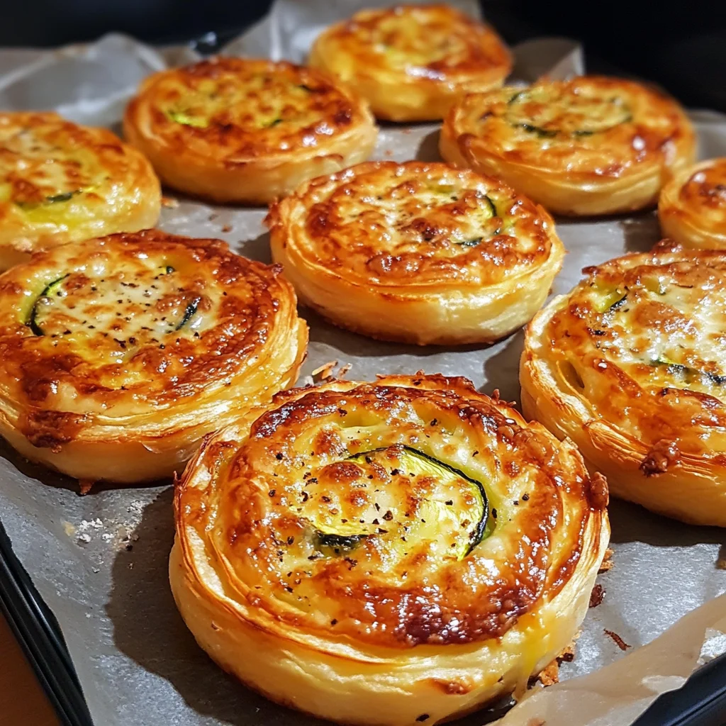 Galettes croustillantes de courgettes au parmesan