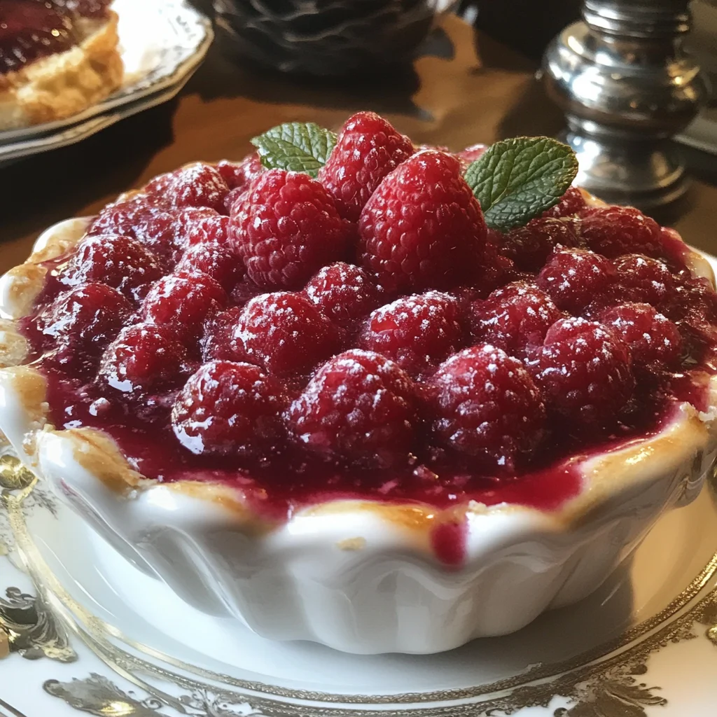 Millasson aux framboises