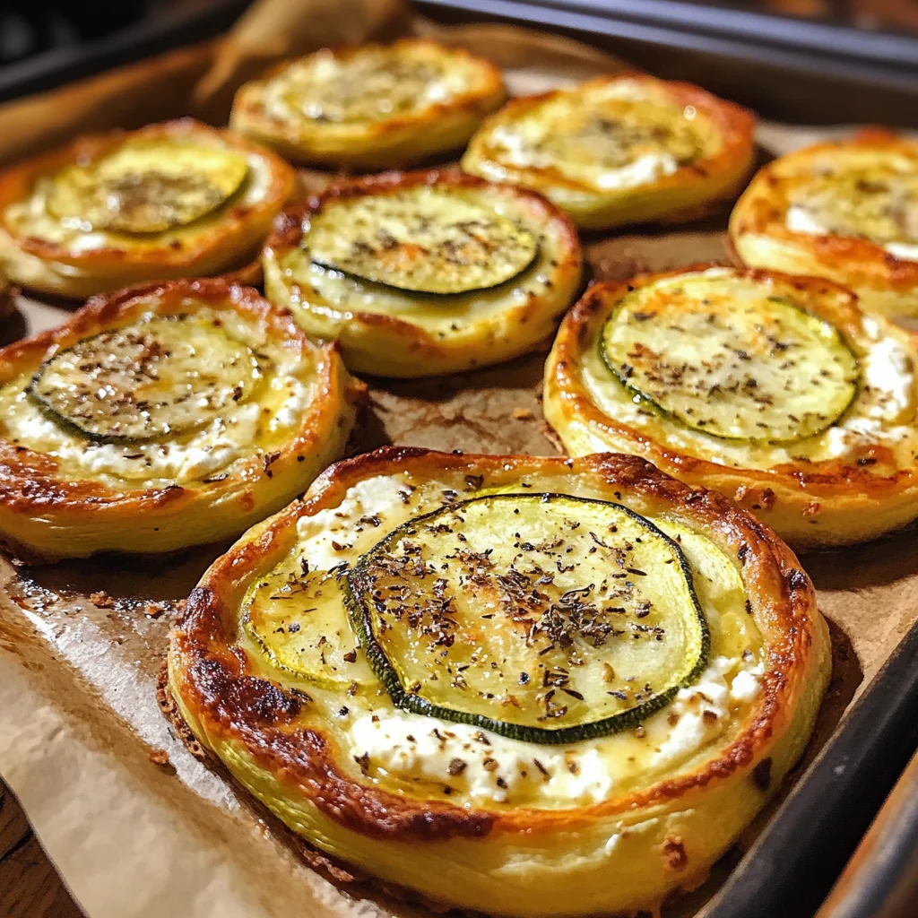 Galettes de courgettes à la ricotta au four