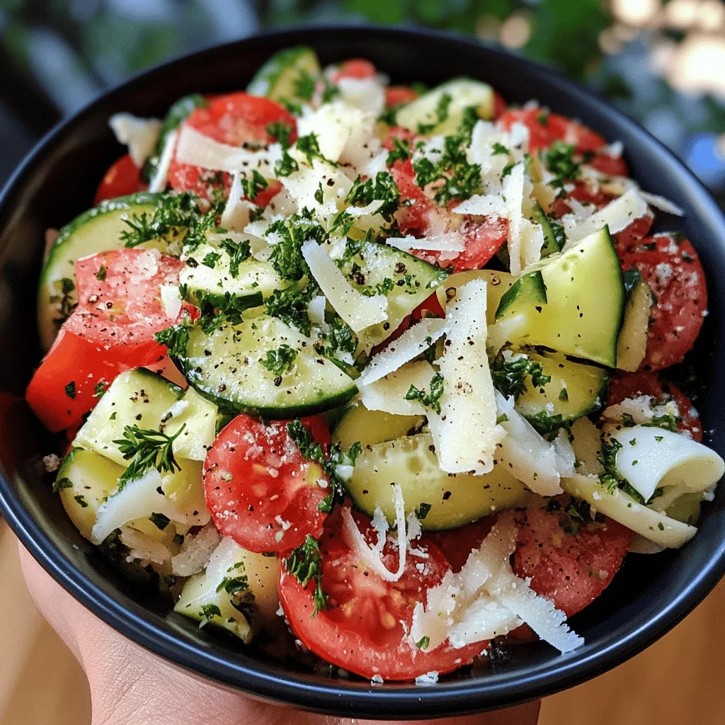 Salade hachée italienne fraîche
