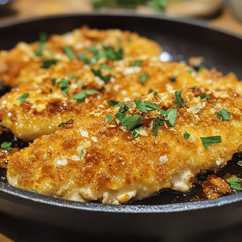 Escalopes de poulet dorées