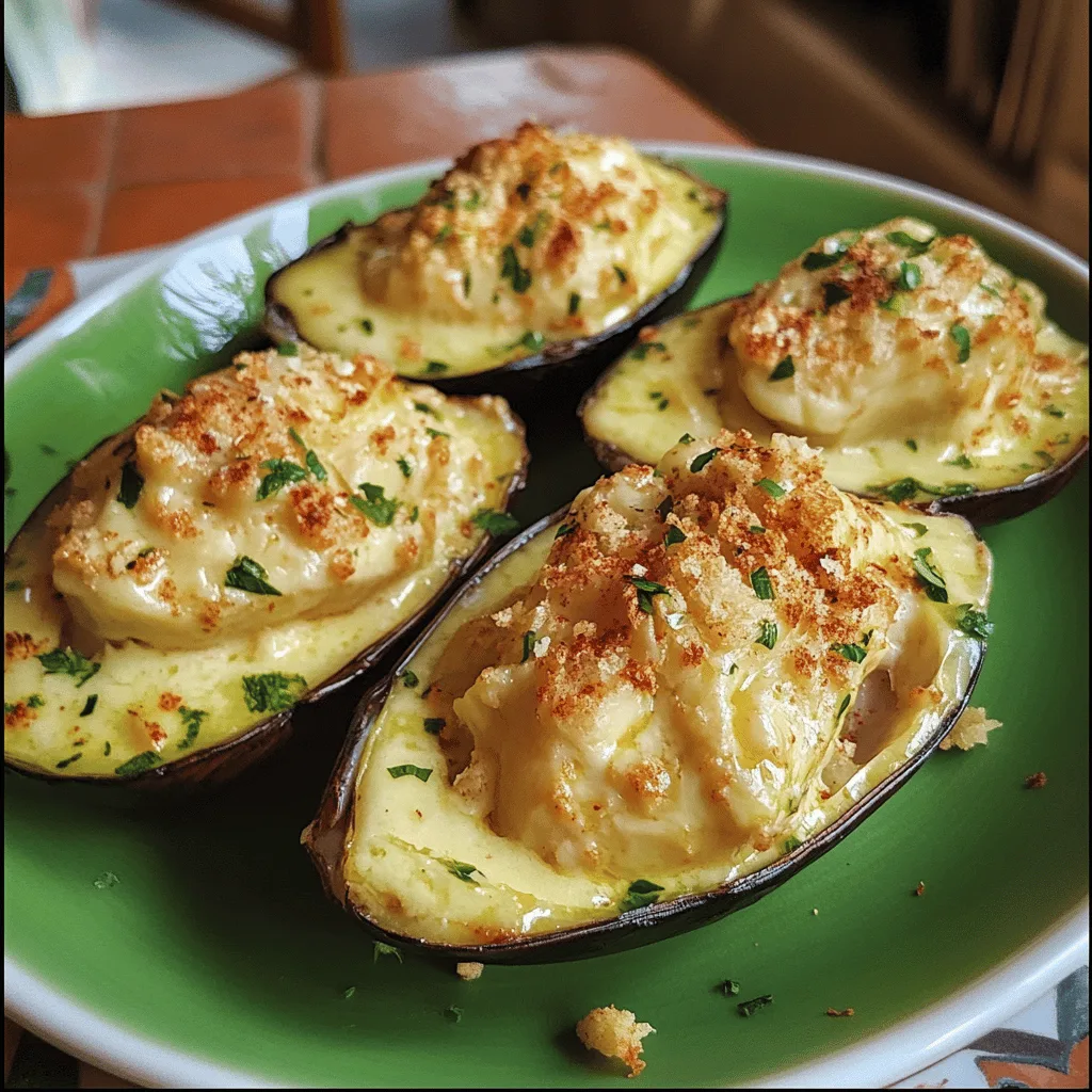 Avocats farcis au thon