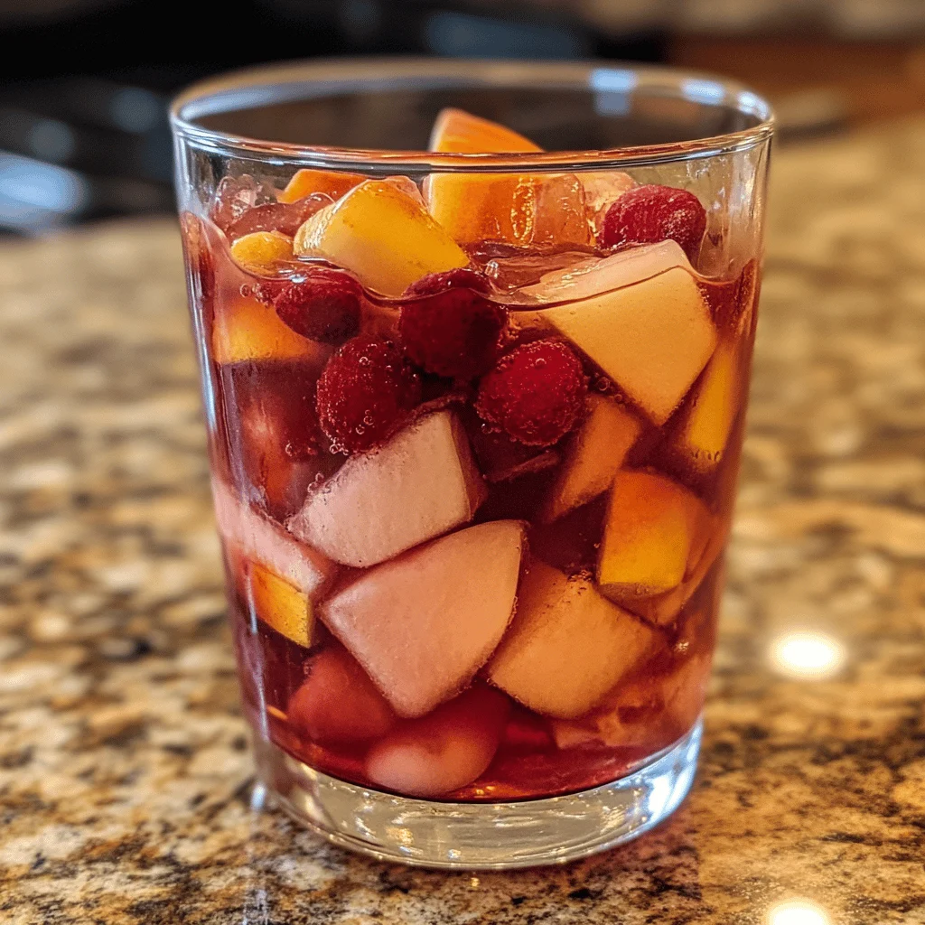 Sangria Rosée Framboise & Pêche