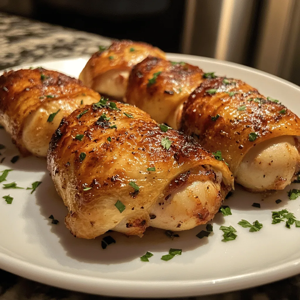 Pilons de poulet croustillants