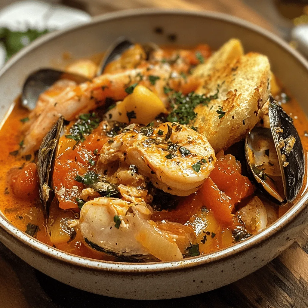 Bouillabaisse traditionnelle provençale