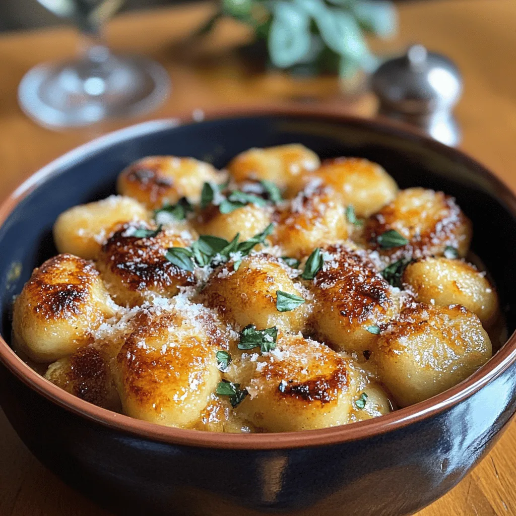 Gnocchis poêlés au poireau