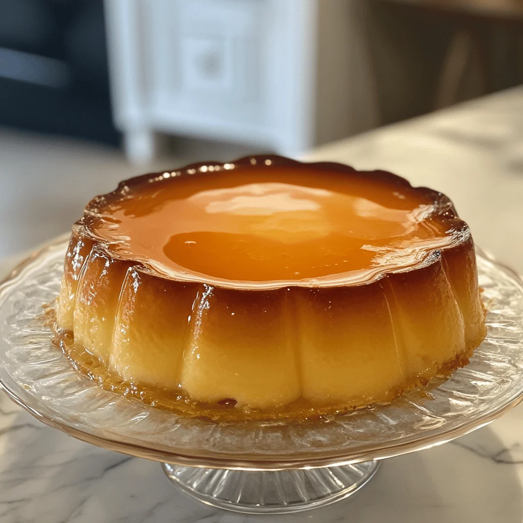 Flan Pâtissier Classique