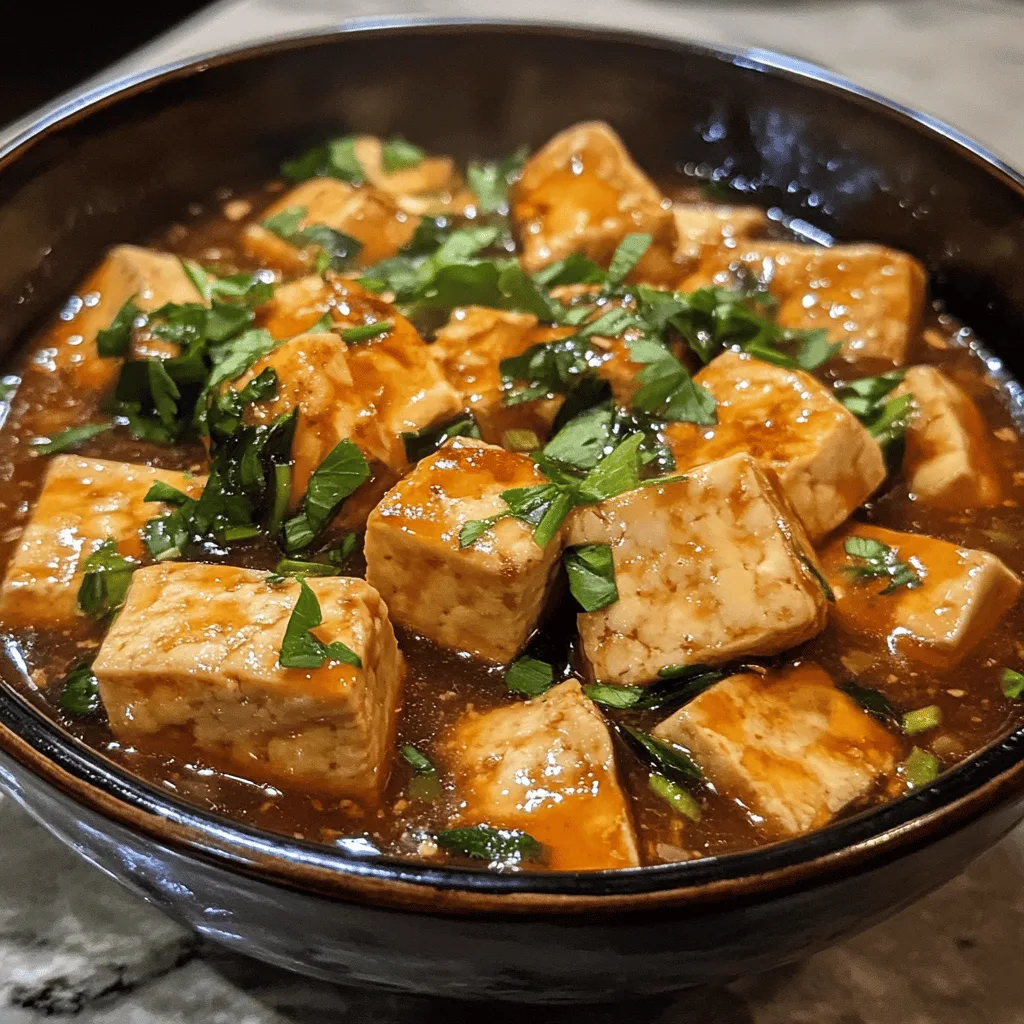 Bols gourmands au tofu laqué