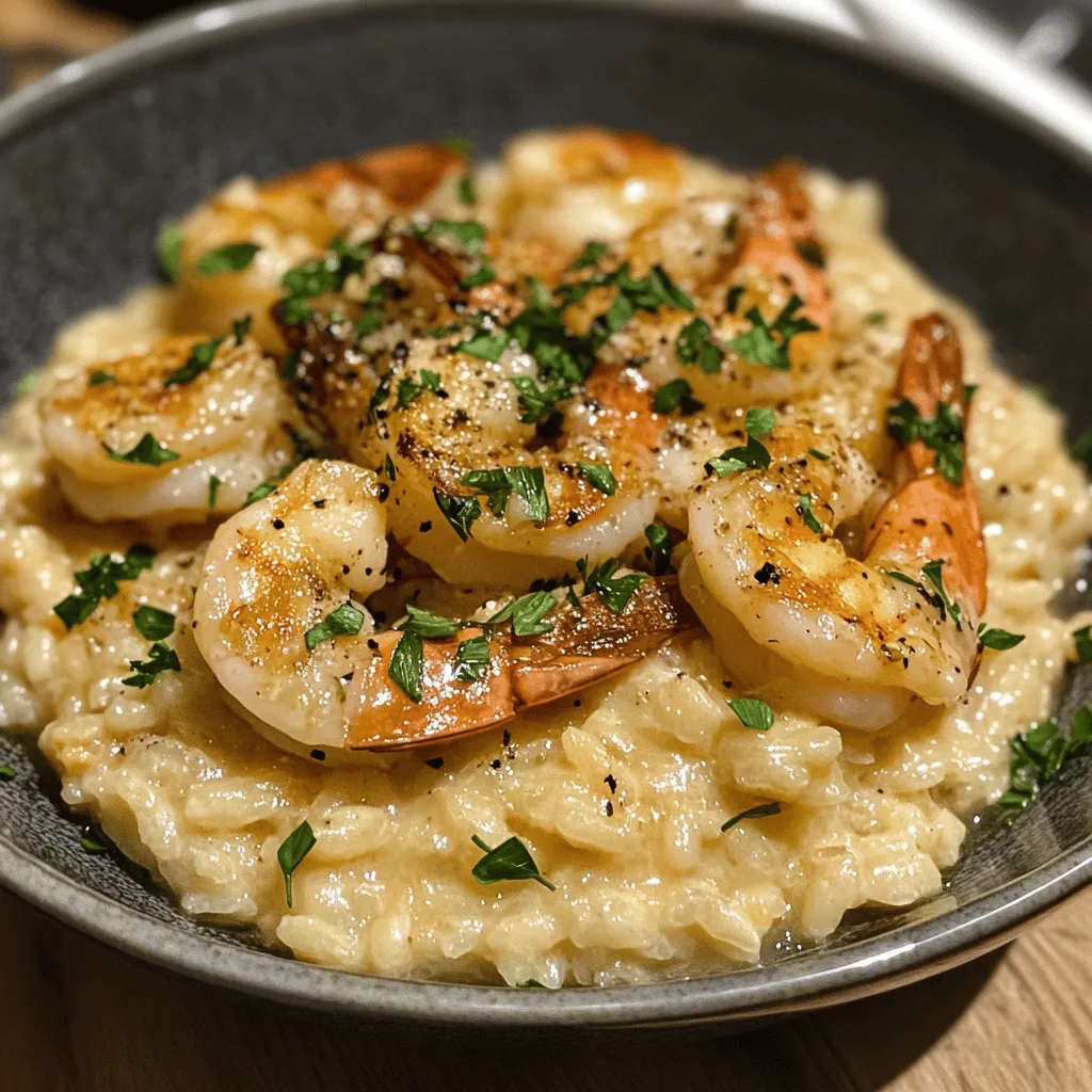 Risotto aux crevettes nordiques