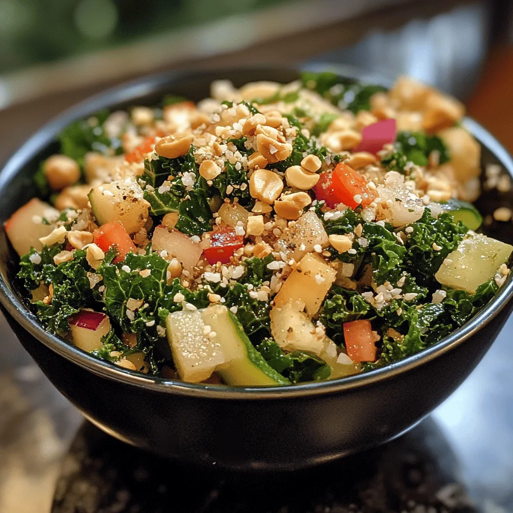 Salade de blé et kale