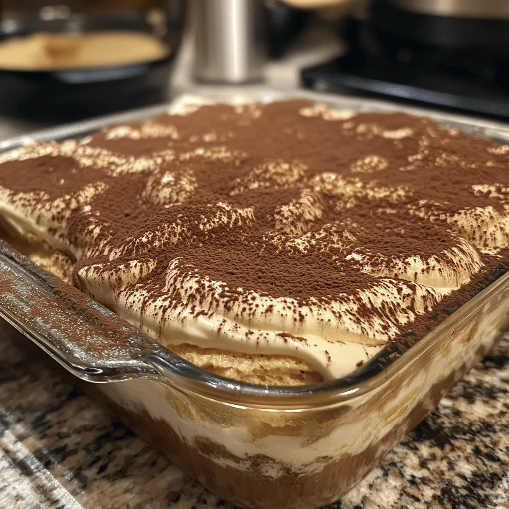 Tiramisu au Nutella facile
